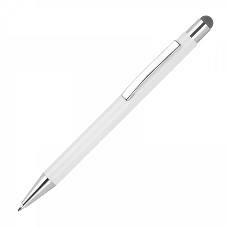 Długopis aluminiowy touch pen soft touch JEAN - ciemnoszary (1323877)