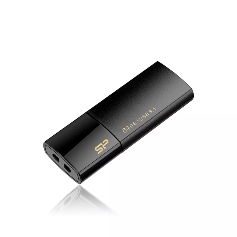 Pendrive Blaze B05, 16GB 3.0 Silicon Power - czarny (EG813203 64GB)