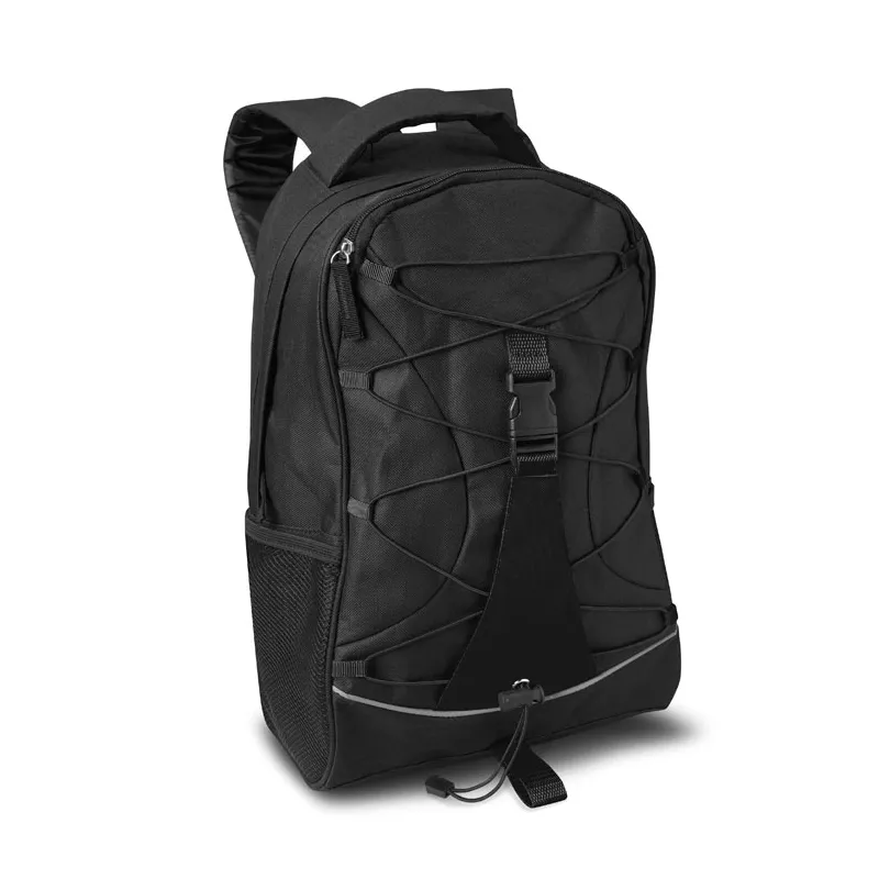Plecak z poliestru 600D MONTE LEMA - Czarny (MO7558-03)