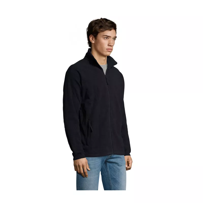 Bluza polarowa męska rozpinana 300 g/m² Sol's NORTH - Granatowy (S55000-NY)
