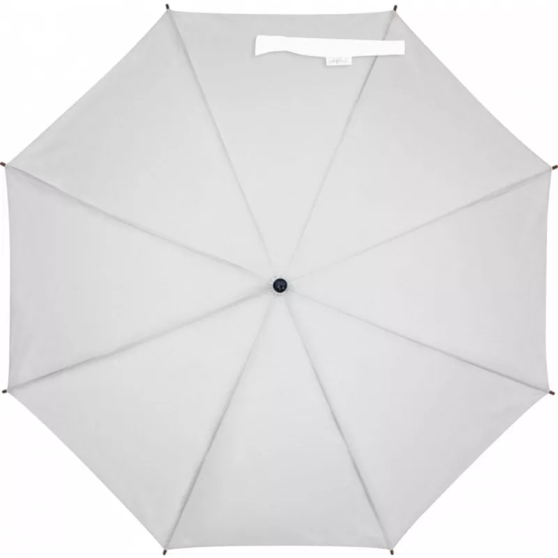 Parasol automatyczny Ø105 rPET HASSELT - biały (243606)