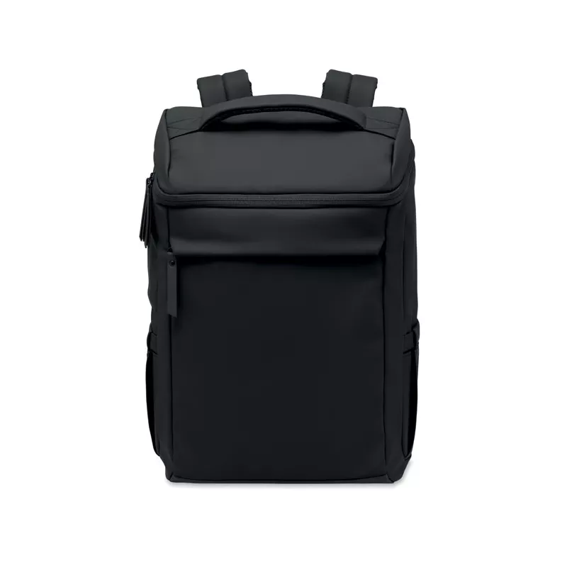 Plecak na laptop 15" z PU BOULDER - Czarny (MO3122-03)