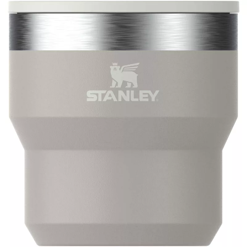Termoizolowany kubek kempingowy Stanley Stay Hot 295 ml ze stali nierdzewnej, umożliwiający wkładanie kubków jeden w drugi - Szary (10097382)