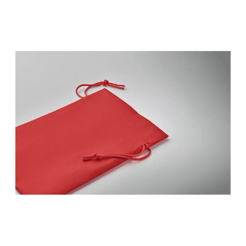 Torebka prezentowa z włókniny RPET 80 g/m² OKURIMONO - Czerwony (MO2617-05)