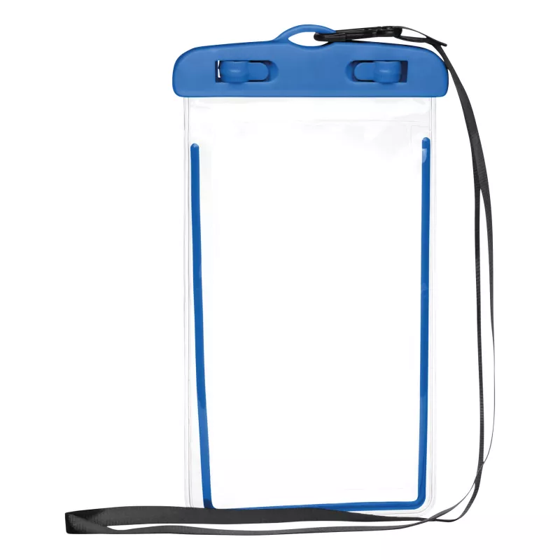 Torebka na telefon DIVER - niebieski, transparentny (56-0404926)