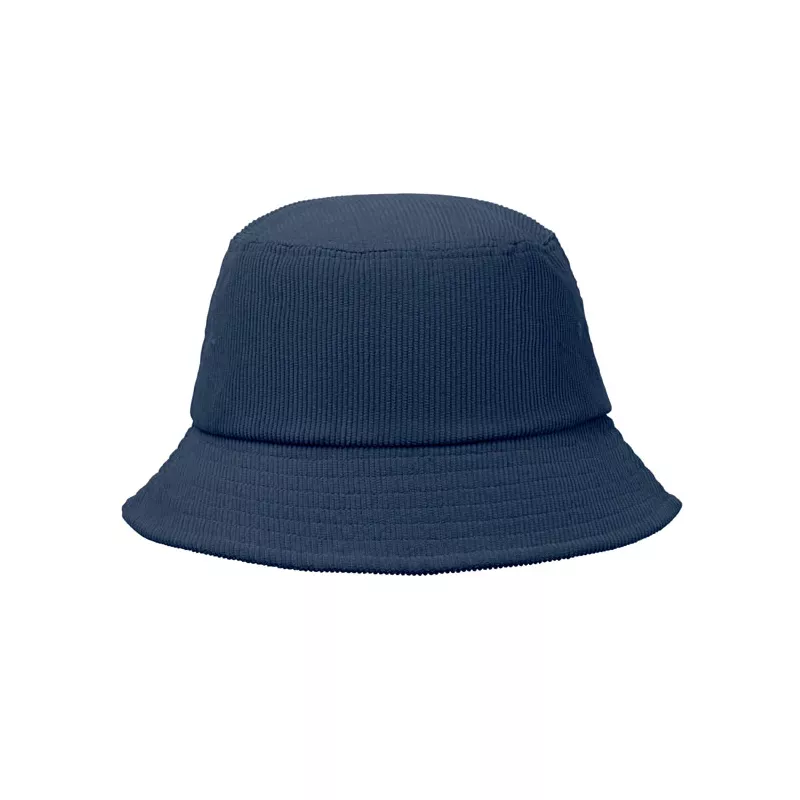 Kapelusz bucket sztruksowy 220 g/m² SCOOP - Niebieski (MO2869-04)