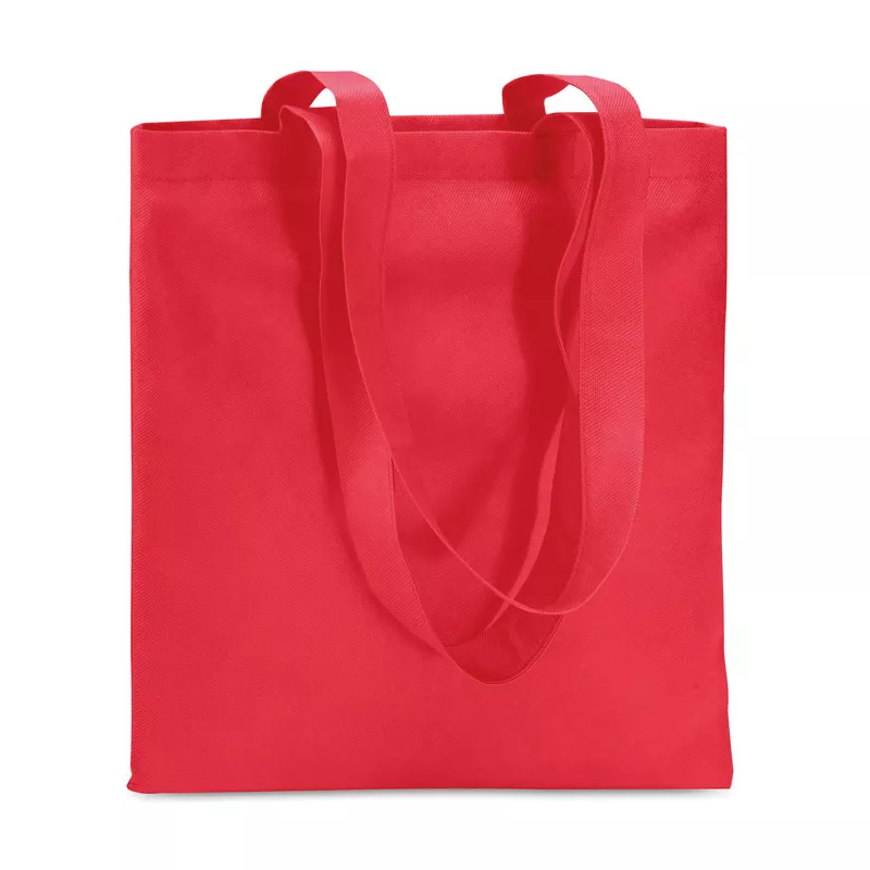 Torba na zakupy z włókniny 40x40 cm 80 g/m² TOTECOLOR - Czerwony (IT3787-05)