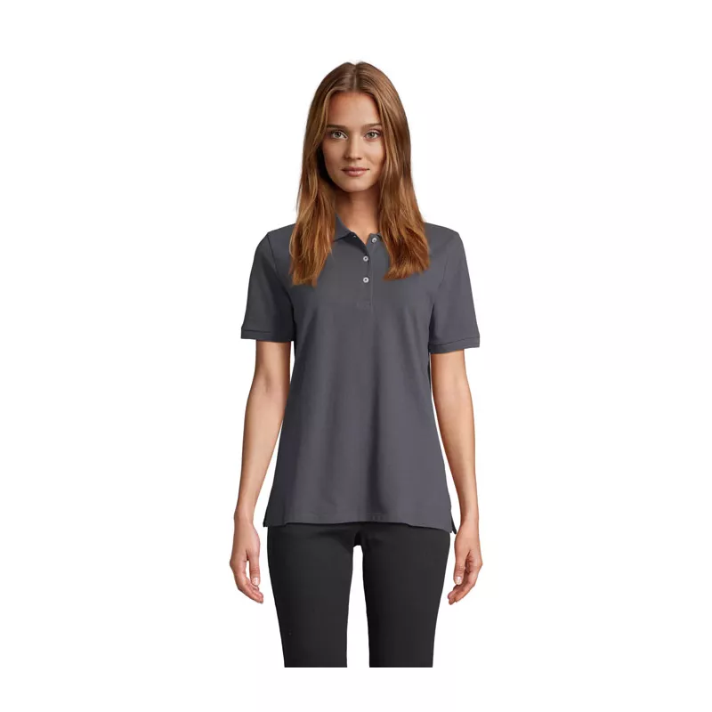 Koszulka polo damska Sol's PACIFIC WOMEN - Mysi Szary (S04440-MU)