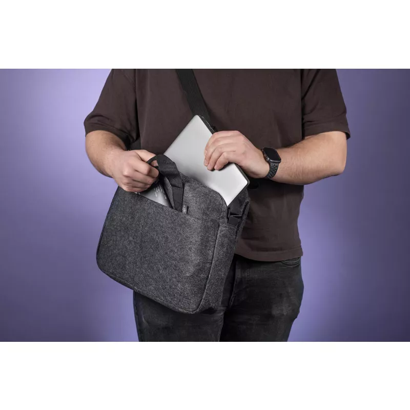 Torba na laptopa TEKKO - szary (20817-14)