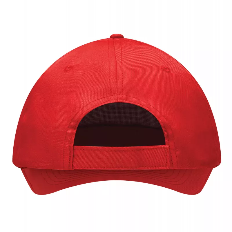 5-panelowa czapka baseballowa - czerwony (56-0701821)