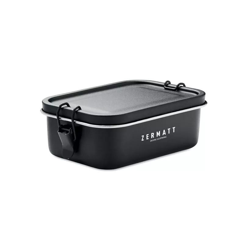 Lunchbox stalowy 750 ml CHAN LUNCHBOX COLOUR - Czarny (MO6638-03)