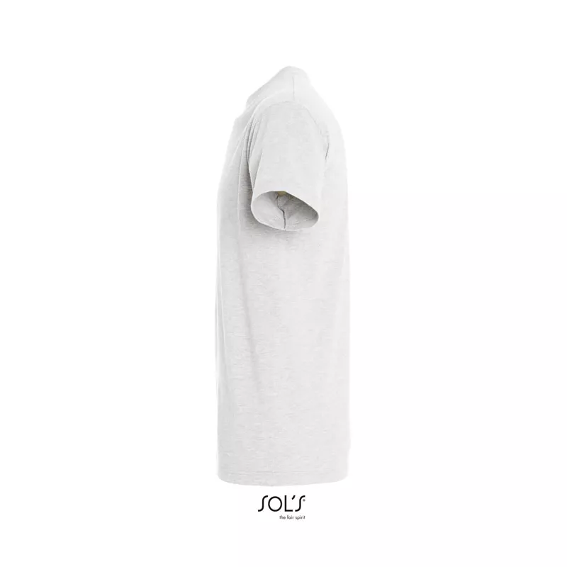 Koszulka męska bawełniana 190 g/m² Sol's IMPERIAL - Popiól (S11500-AS)