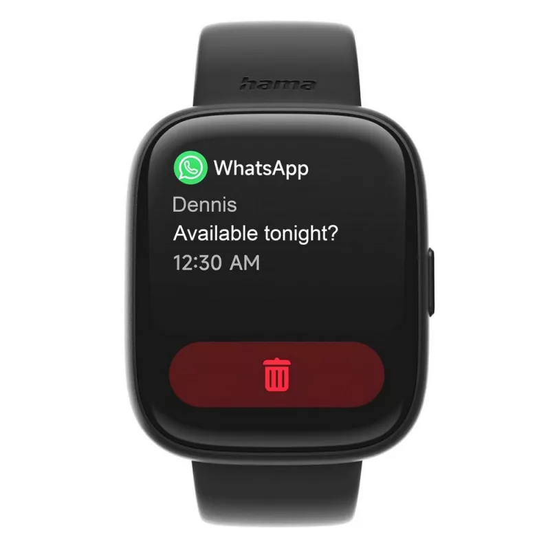 Monitor Aktywności Hama Smartwatch 4000 - czarny (VH031-03)