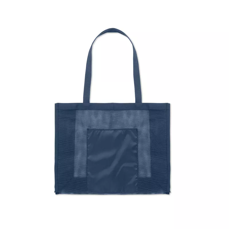 Torba na zakupy z siatki RPET 20 l LIMP - Niebieski (MO2836-04)