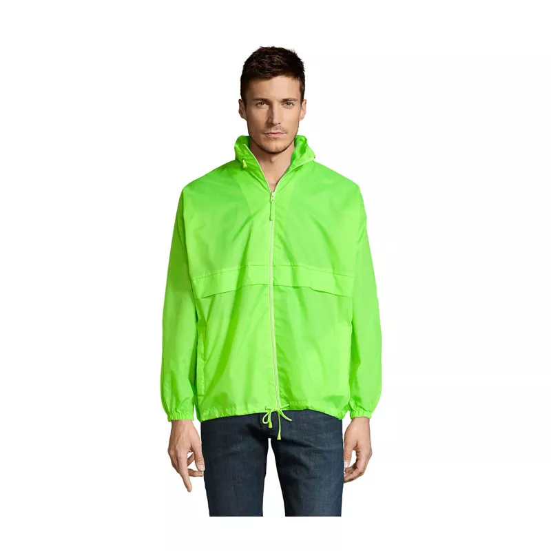 Kurtka wiatrówka unisex wodoodporna Sol's SURF - Neon Lime (S32000-NL)