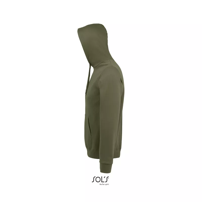 Bluza unisex z kapturem 280 g/m² Sol's SNAKE - Army (S47101-AR)
