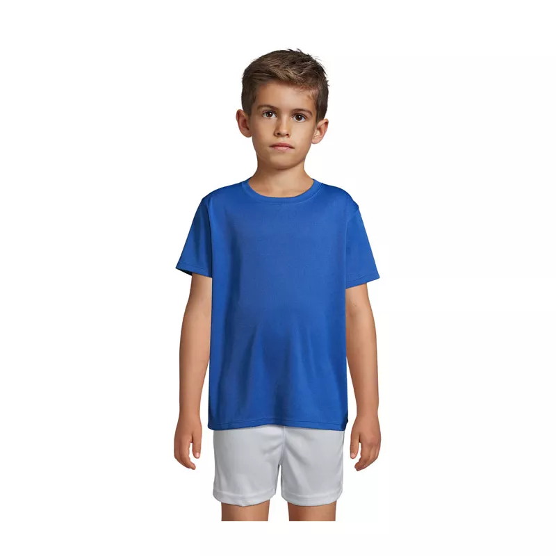 Koszulka sportowa dziecięca Sol's SPRINT KIDS - Niebieski (S04773-RB)