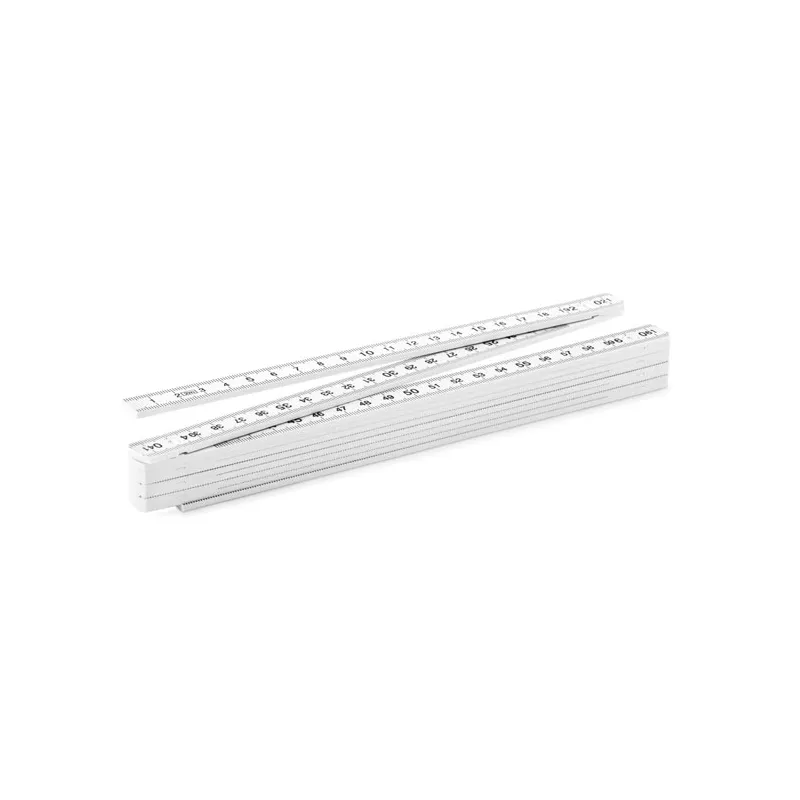 Miarka składana stolarska 2 m 2 METER - Bialy (MO9592-06)