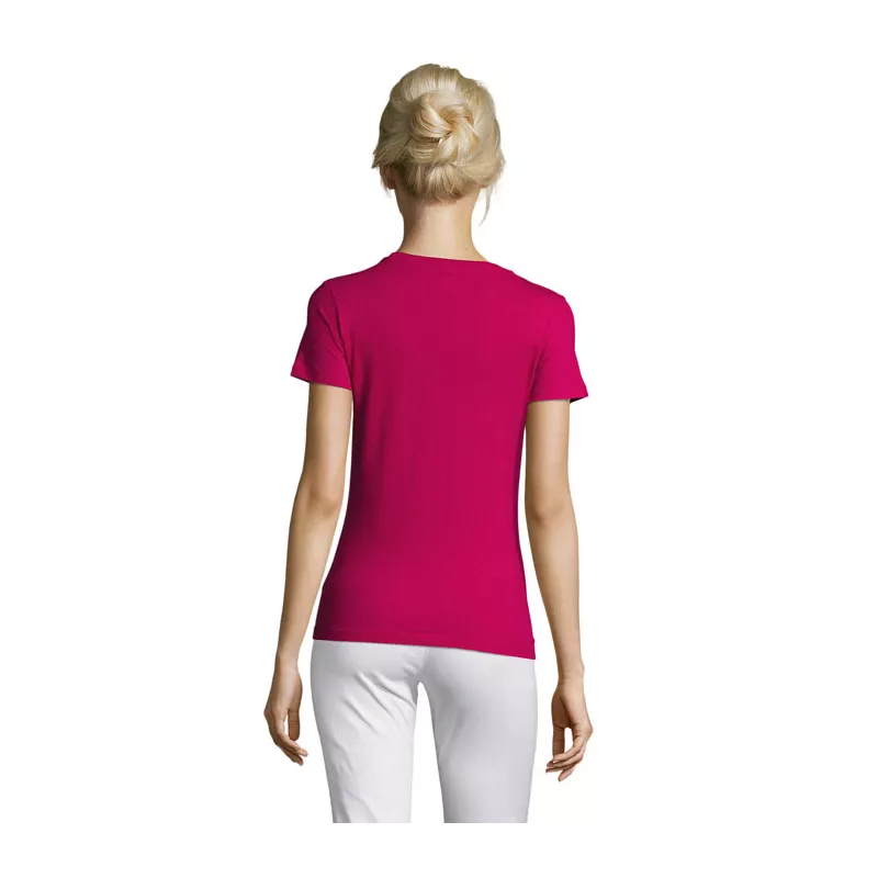 Koszulka damska dopasowana 150 g/m² Sol's REGENT WOMEN - Fuchsia (S01825-FU)