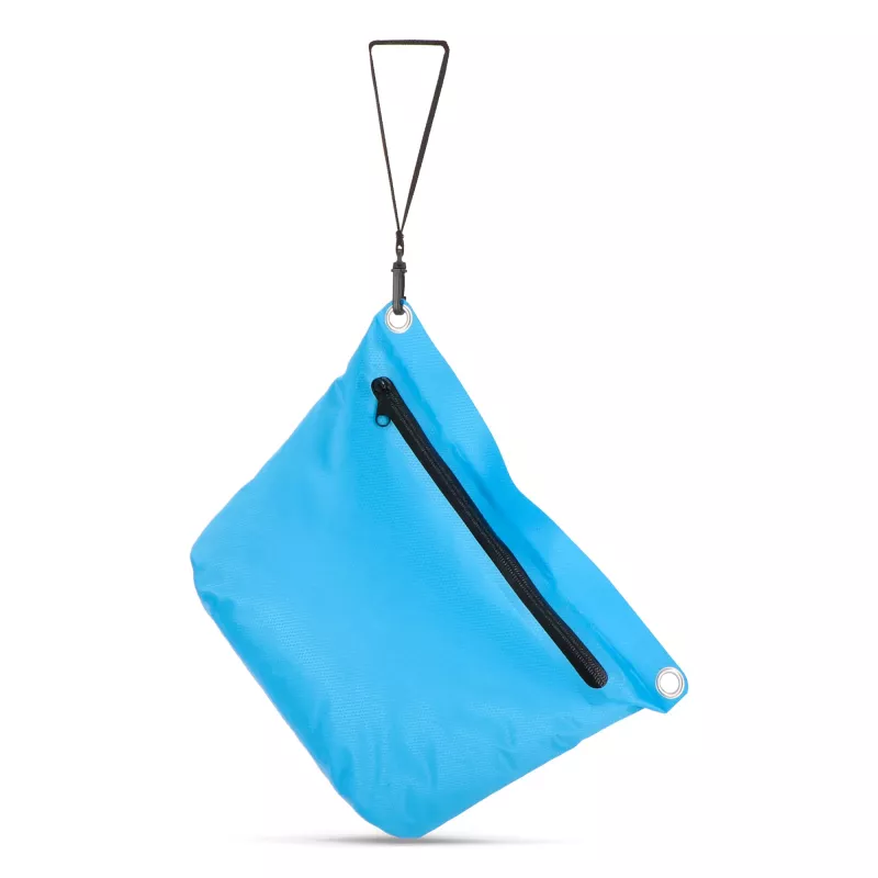 Wodoodporna torba na ramię z ripstopu 33 x 23 x 13 cm - jasnoniebieski (LT95344-N0012)