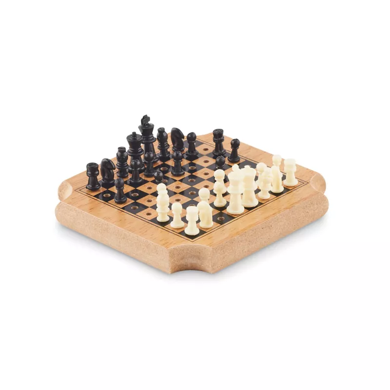 Podstawki z korka i MDF z 4 grami COASTGAME - Drewna (MO6382-40)