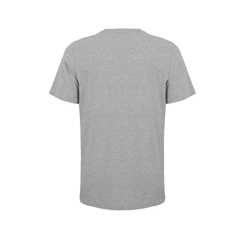 Koszulka unisex z czesanej bawełny Sol's TUNER - Jasnoszary Melanż (S04203-DH)