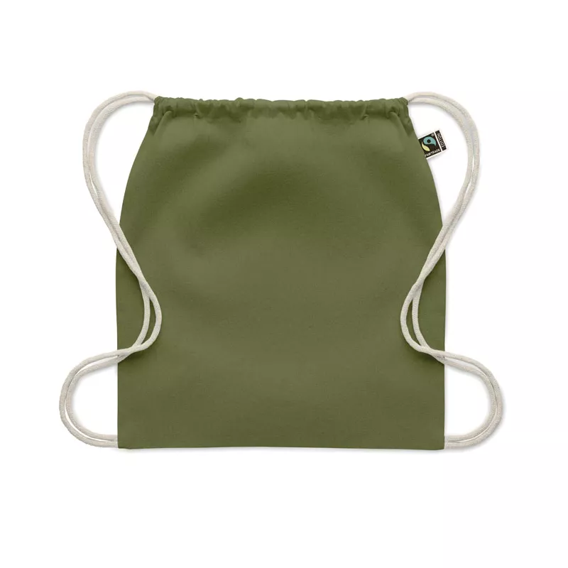 Worek Fairtrade 180 g/m² OSOLE DRAW COLOUR - Ciemnozielony (MO2591-60)