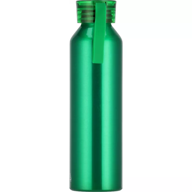 Butelka z aluminium z recyklingu CORK 600 ml - zielony (424709)