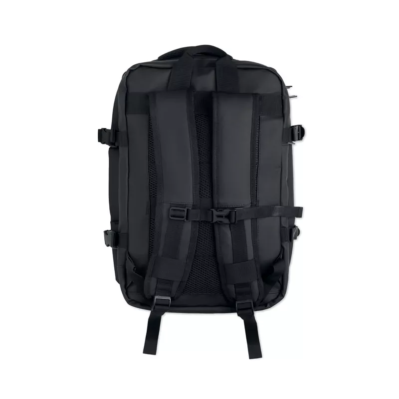 Plecak rozciągliwy na laptop 15" RPET 20 l XJUST - Czarny (MO3190-03)