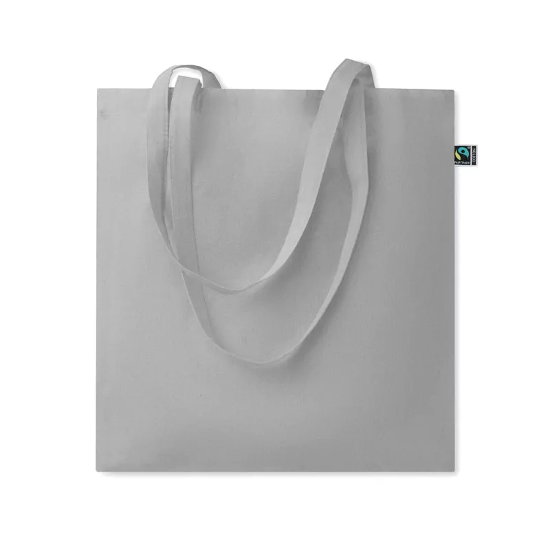 Torba bawełniana Fairtrade 180 g/m² OSOLE+ COLOUR - Szary (MO2589-07)