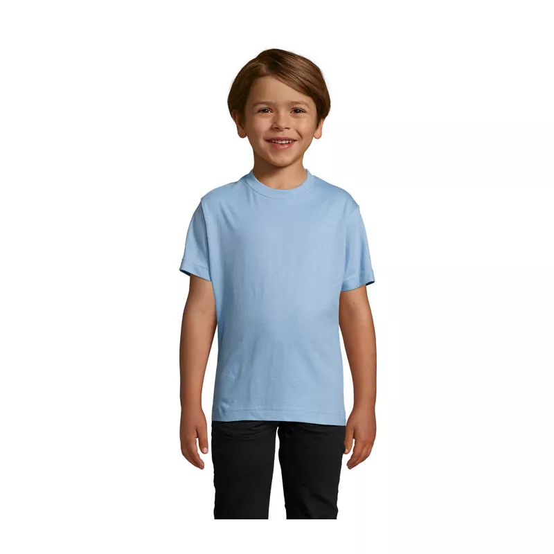 Koszulka dziecięca 190 g/m² Sol's IMPERIAL KIDS - Blekitny (S11770-SK)