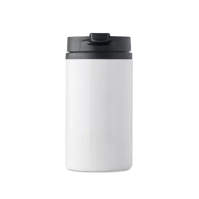 Kubek stalowy dwuścienny 250 ml FALUN - Bialy (MO9246-06)