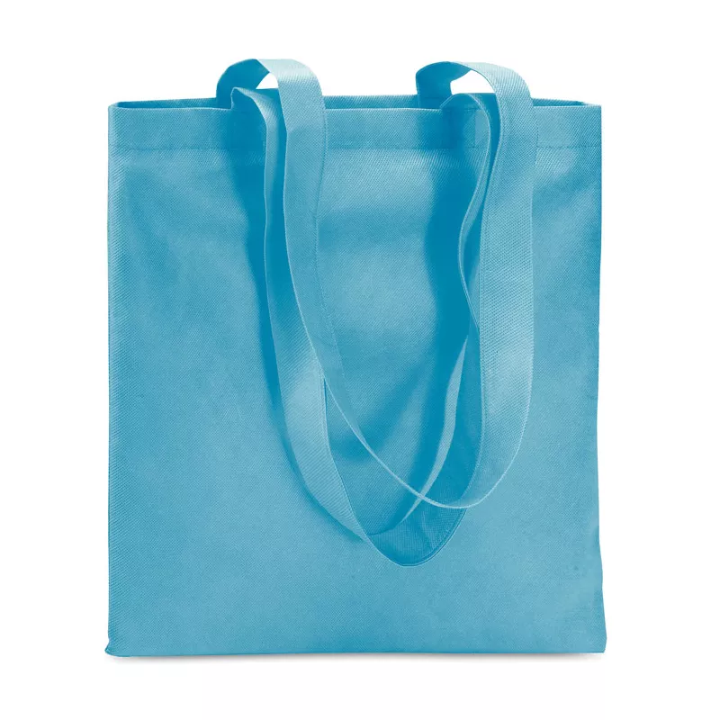 Torba na zakupy z włókniny 40x40 cm 80 g/m² TOTECOLOR - Turkusowy (IT3787-12)