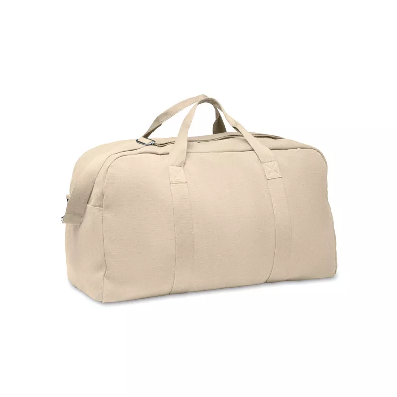 Torba podróżna duffle z recyklingu 450 g/m² DUFFAS - Bezowy (MO2507-13)