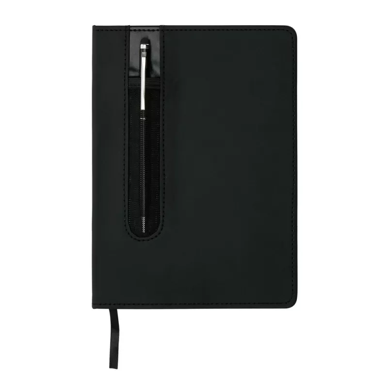 Notatnik A5 Deluxe, touch pen - czarny (P773.311)