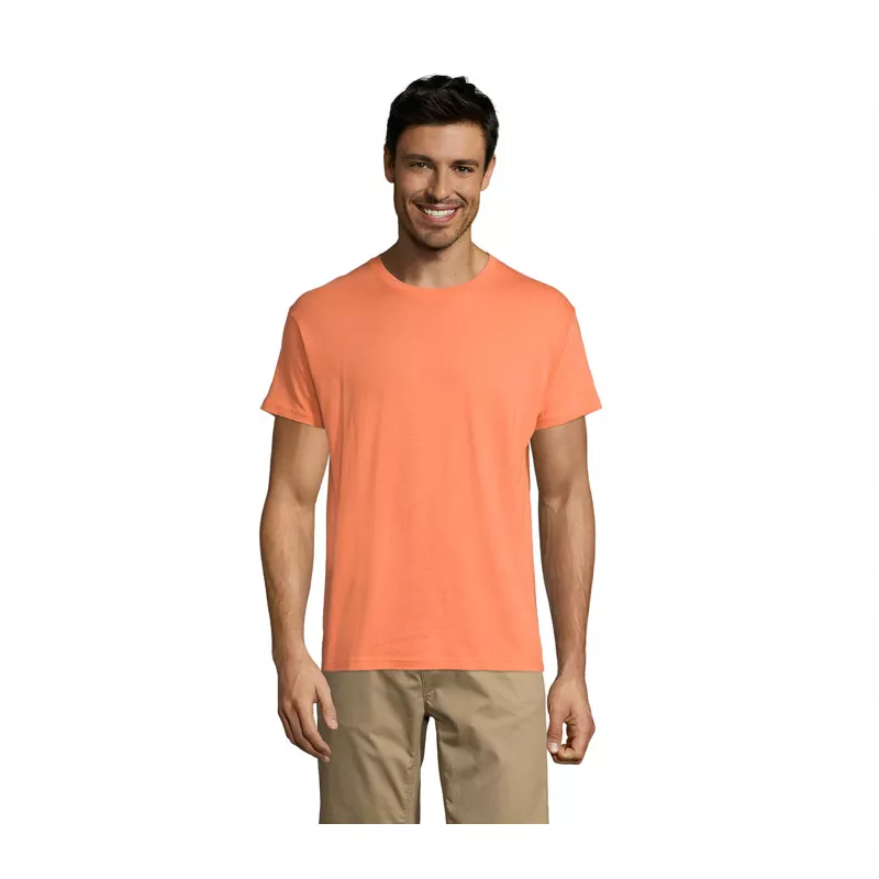 Koszulka unisex bawełniana 150 g/m² Sol's REGENT - Apricot (S11380-AT)
