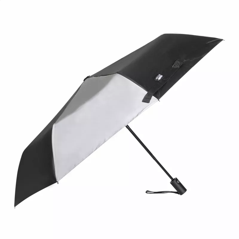Radians Fold odblaskowy parasol RPET - czarny (AP800279-10)