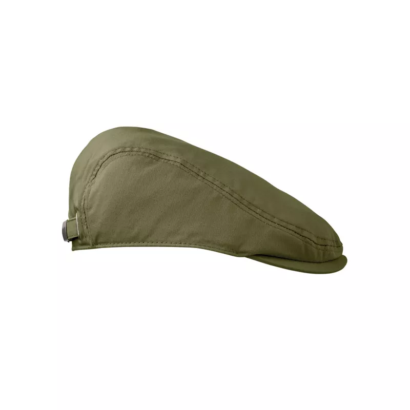 Czapka kaszkiet z bawełny twill 235 g/m² FLAT PEAK - Zieleń Wojskowa (MO2850-49)