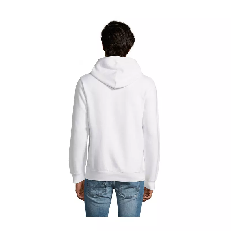 Bluza męska z kapturem 280 g/m² Sol's SPENCER - Bialy (S02991-WH)