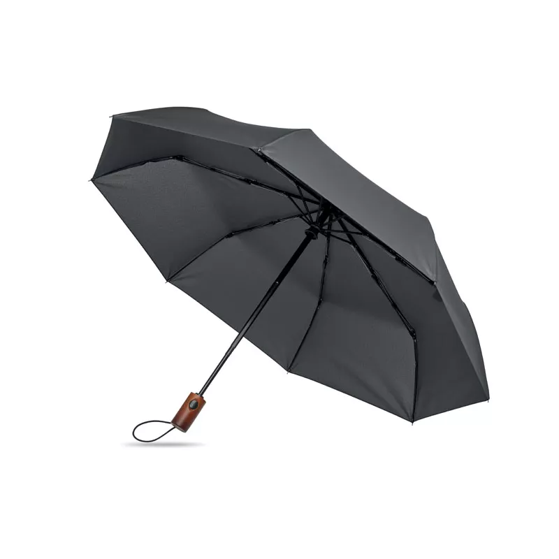 Parasol składany automatyczny 21" RAYNA FOLD - Kamienny Szary (MO3219-15)