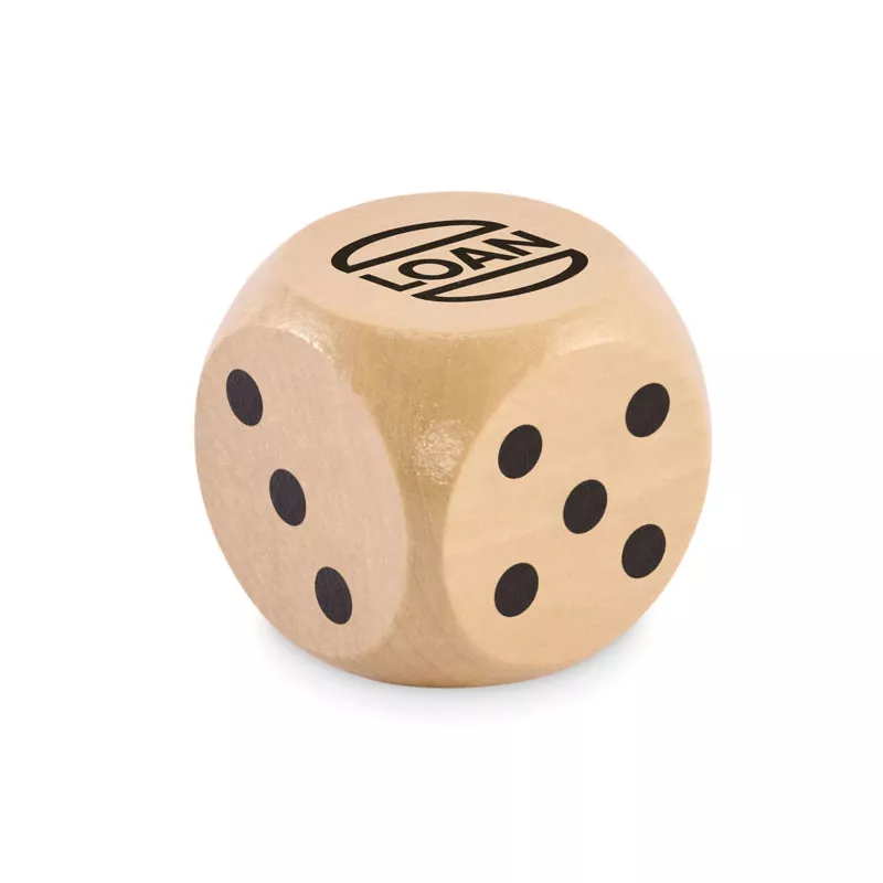 Kostka do gry drewniana 5 cm DADO - Drewna (MO2614-40)