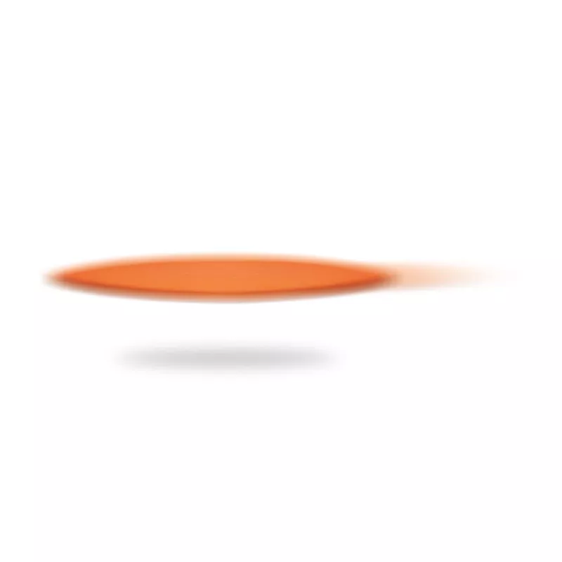 Frisbee składane z poliestru w etui ATRAPA - Pomaranczowy (IT3087-10)