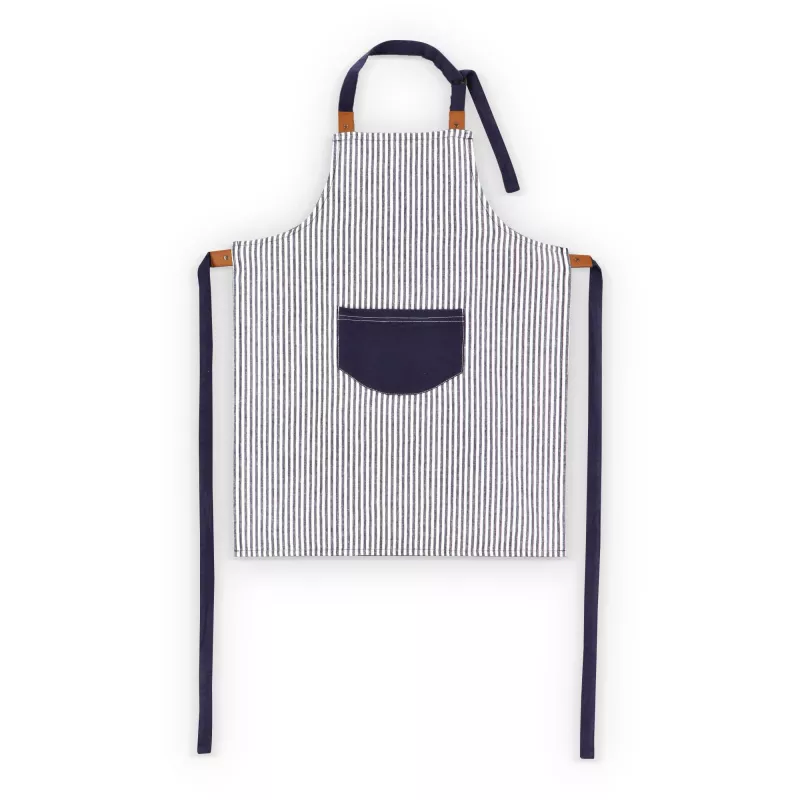 Fartuch Lord Nelson Victory w paski - ciemnoniebiesko / biały (LT54037-N1001)