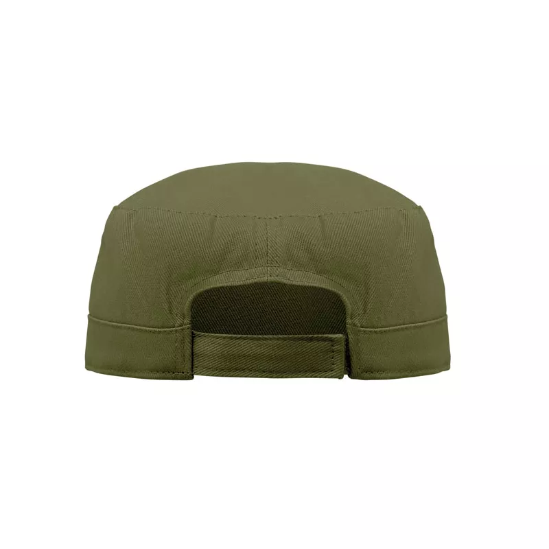 Czapka wojskowa bawełniana 260 g/m² FIELD - Zieleń Wojskowa (MO2867-49)