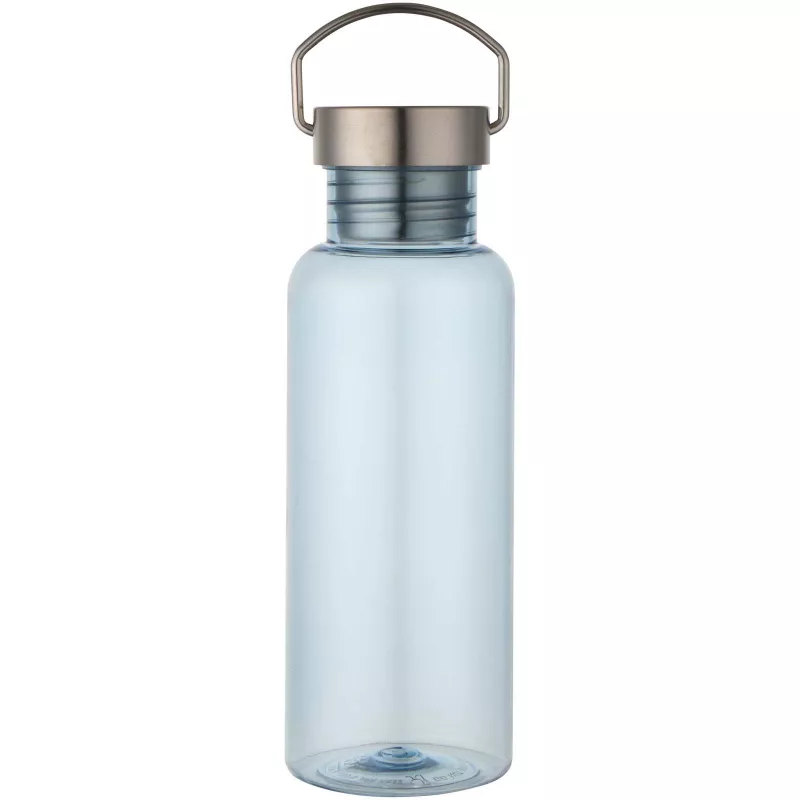 Thor - bidon na wodę wykonany z recyklingowanego tworzywa RPET certyfikowanego standardem RCS, pojemność 600 ml  - Cloud Blue (10095852)