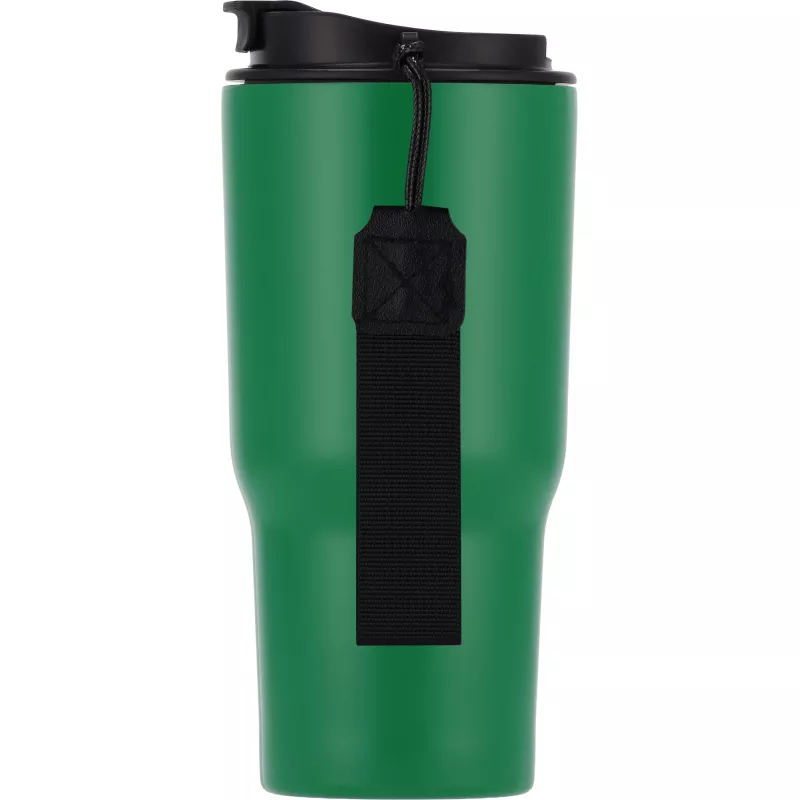 Kubek termiczny 550 ml ze stali z recyklingu DANA - zielony (8523909)