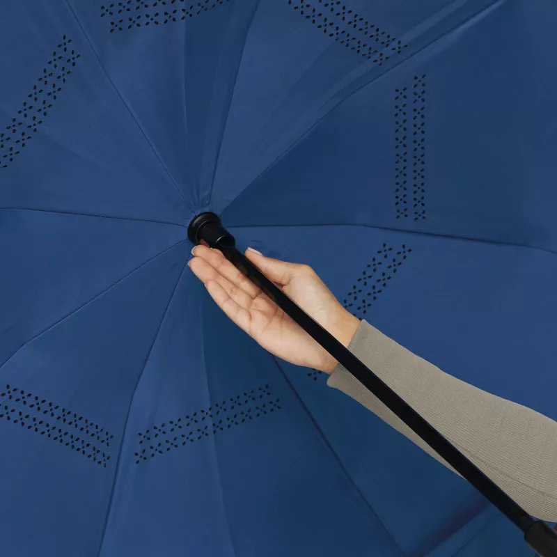 Parasol FLIPPED - czarny, niebieski (56-0103370)