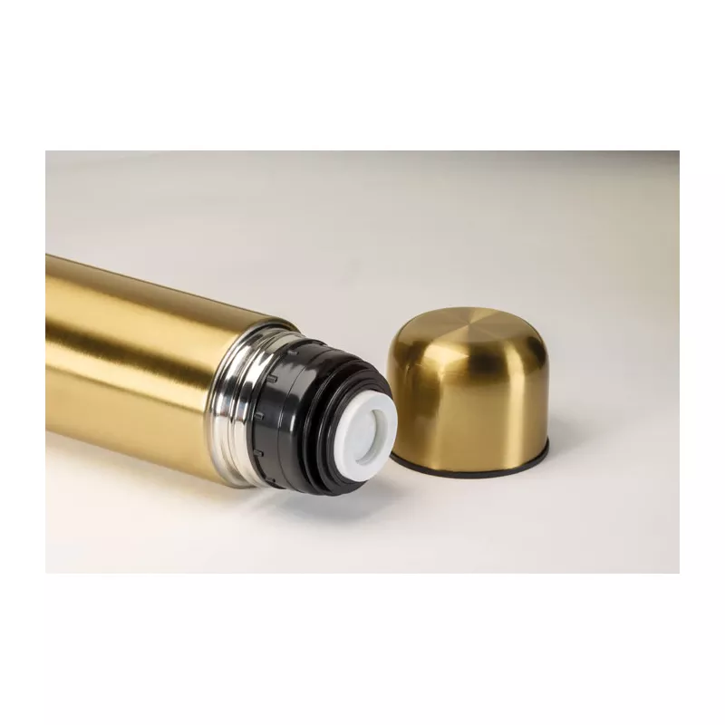 Termos stalowy dwuścienny 500 ml CHAN - Zloty Mat (MO8314-97)