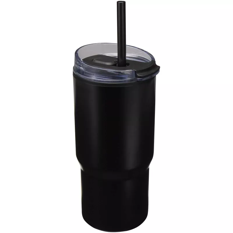 Kubek termiczny Westin o pojemności 540 ml, wykonany z materiałów pochodzących z recyklingu (RCS), z podwójnymi ściankami, ze - Czarny (10095990)