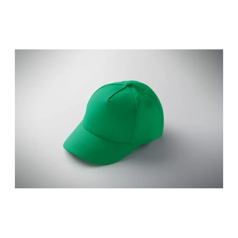 Czapka z daszkiem dziecięca 180 g/m² BUZZ KIDS - Zielony (MO2346-09)